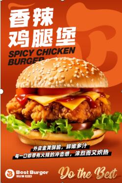 佰滋德汉堡，让你品尝不一样的快乐！
